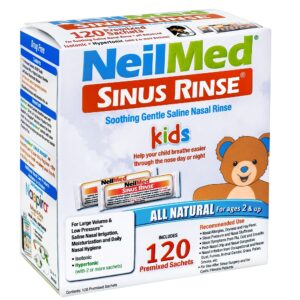 Sinus Rinse Pediatric Kit Uzupełnienia - zestaw z uzupełnieniami dla dzieci od 2 lat, który w łatwy sposób umożliwia dokładne oczyszczenie nosa i zatok.