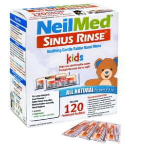 Sinus Rinse Pediatric Kit Uzupełnienia - zestaw z uzupełnieniami dla dzieci od 2 lat, który w łatwy sposób umożliwia dokładne oczyszczenie nosa i zatok.